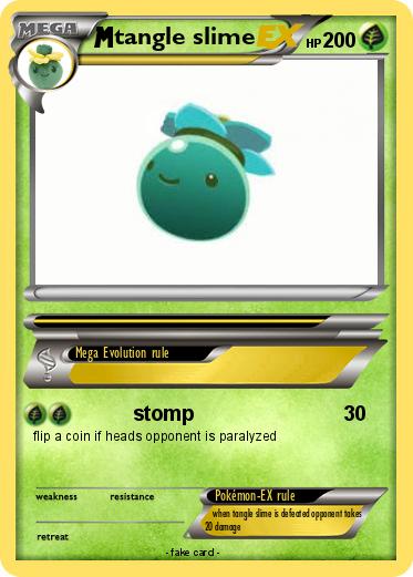Pokemon tangle slime