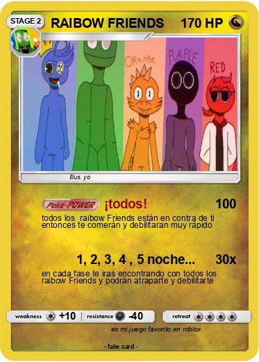 Pokemon RAIBOW FRIENDS