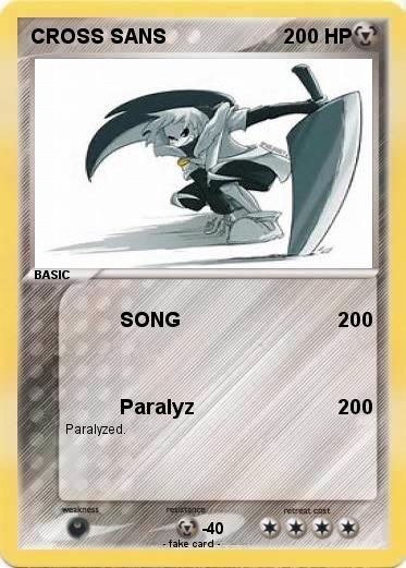 Pokemon CROSS SANS