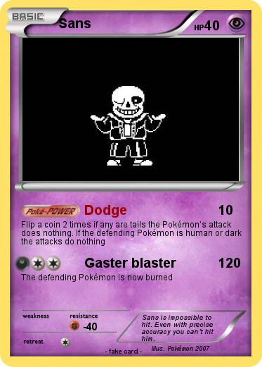 Pokemon Sans
