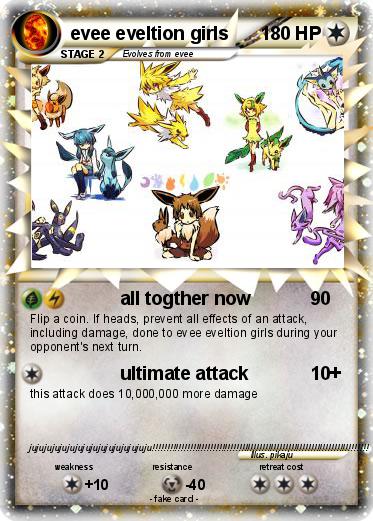 Pokemon evee eveltion girls