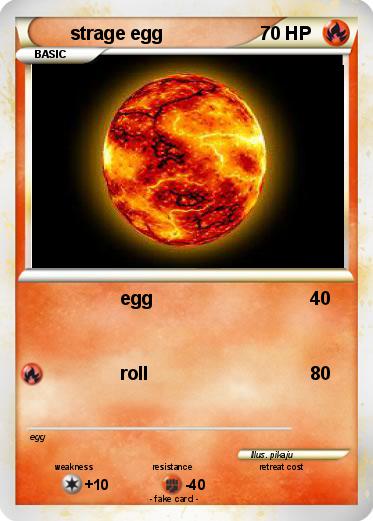 Pokemon strage egg