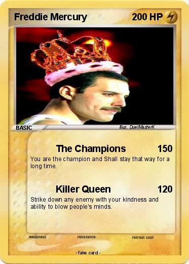 Pokemon Freddie Mercury