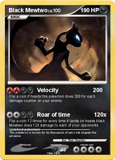 Pokemon Black Mewtwo