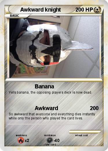 Pokemon Awkward knight