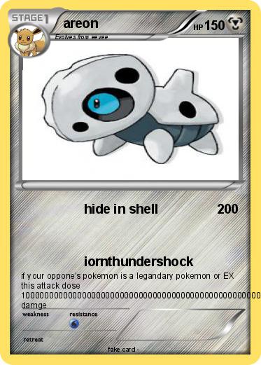 Pokemon areon