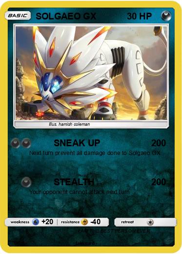Pokemon SOLGAEO GX