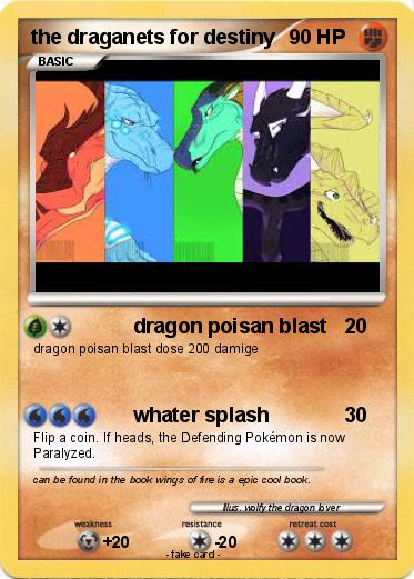 Pokemon the draganets for destiny