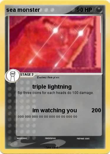 Pokemon sea monster