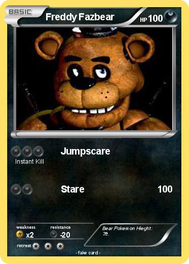 Pokemon Freddy Fazbear