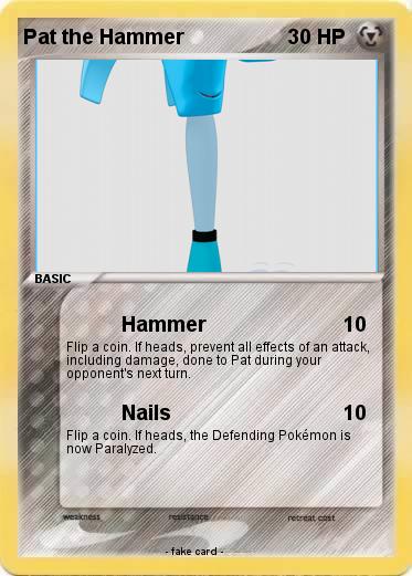 Pokemon Pat the Hammer