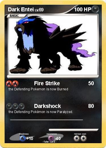 Pokemon Dark Entei