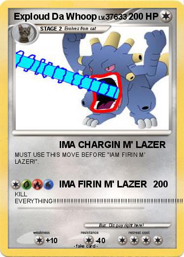 Pokemon Exploud Da Whoop