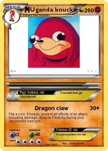 Pokemon Uganda knuckles