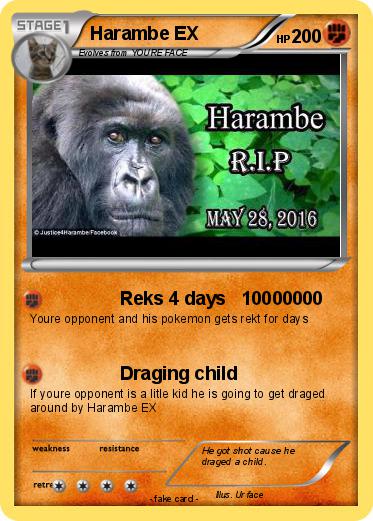 Pokemon Harambe EX