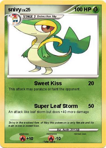 Pokemon snivy
