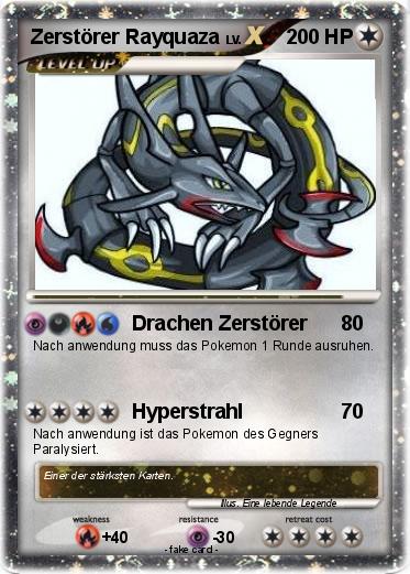 Pokemon Zerstörer Rayquaza