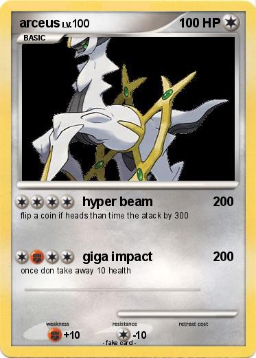 Pokemon arceus
