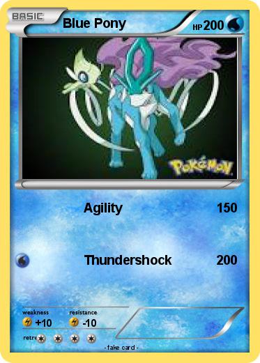 Pokemon Blue Pony