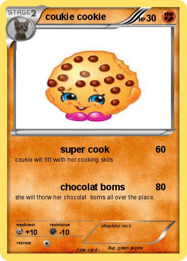 Pokemon coukie cookie
