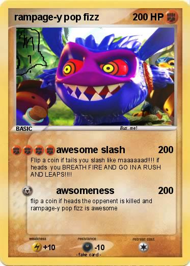 Pokemon rampage-y pop fizz