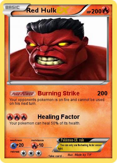 Pokemon Red Hulk
