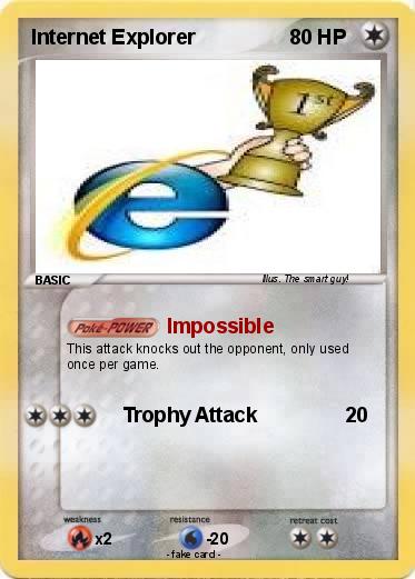 Pokemon Internet Explorer