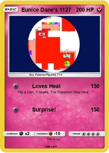 Pokemon Eunice Dane's 1127