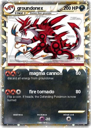 Pokemon groundonex