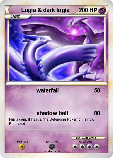 Pokemon Lugia & dark lugia