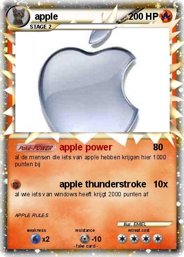 Pokemon apple