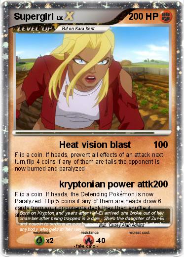 Pokemon Supergirl
