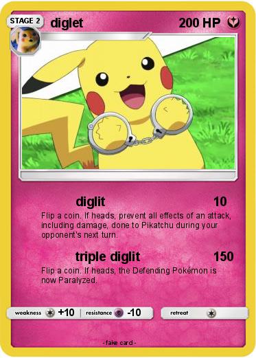 Pokemon diglet