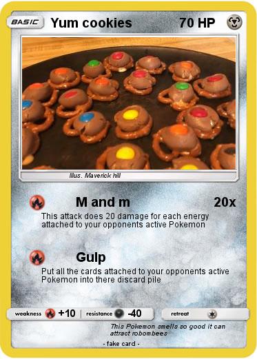 Pokemon Yum cookies