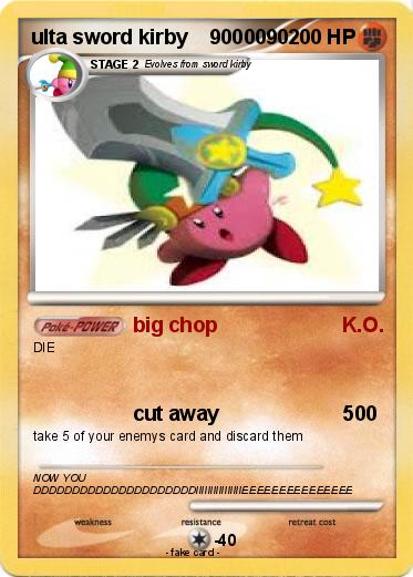 Pokemon ulta sword kirby    9000090