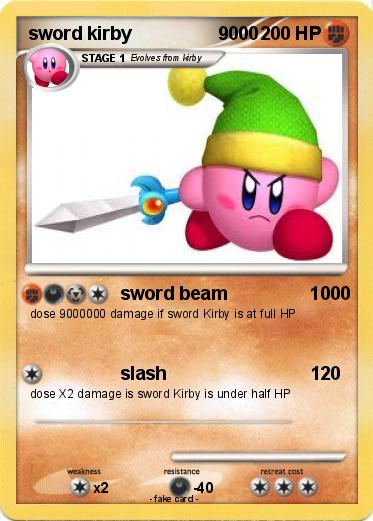 Pokemon sword kirby                 9000
