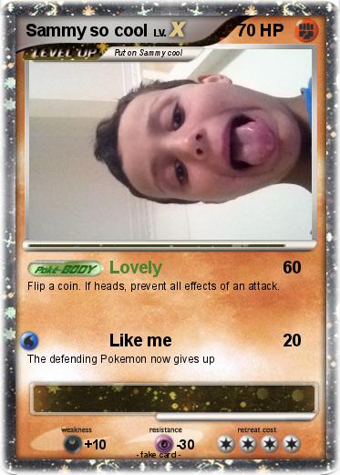 Pokemon Sammy so cool