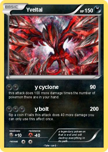 Pokemon Yveltal