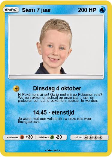 Pokemon Siem 7 jaar