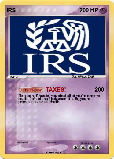 Pokemon IRS