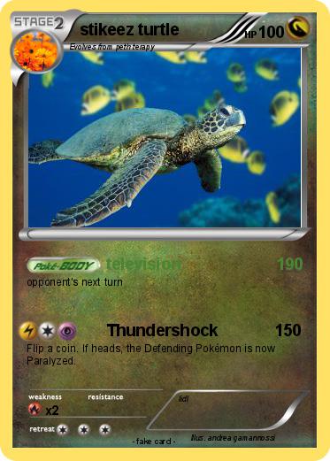 Pokemon stikeez turtle