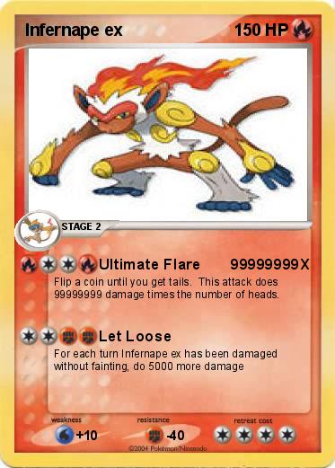 Pokemon Infernape ex