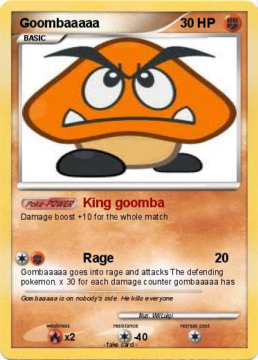Pokemon Goombaaaaa