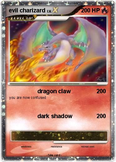 Pokemon evil charizard