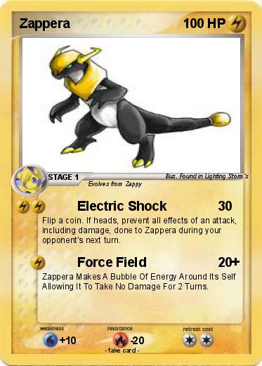 Pokemon Zappera