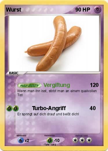 Pokemon Wurst