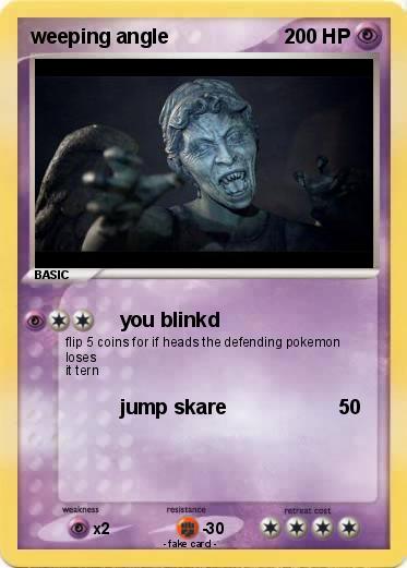 Pokemon weeping angle