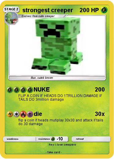 Pokemon strongest creeper