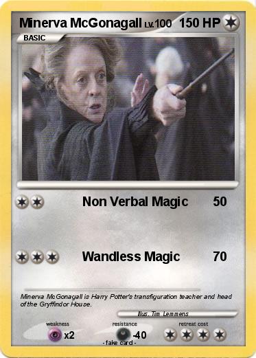 Pokemon Minerva McGonagall