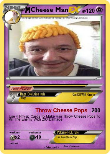 Pokemon Cheese Man